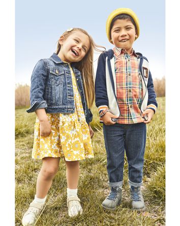 Toddler Full Zip-Up Hooded Jacket, 